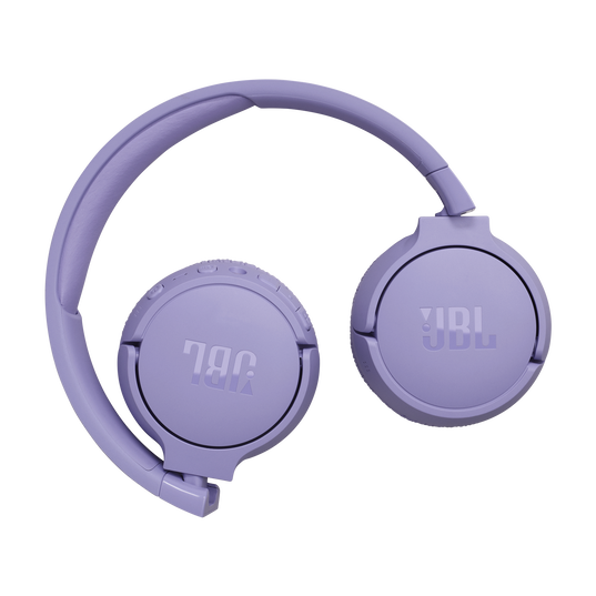 JBL Tune 670NC - Purple - Adaptive Noise Cancelling Wireless On-Ear Headphones - Detailshot 1